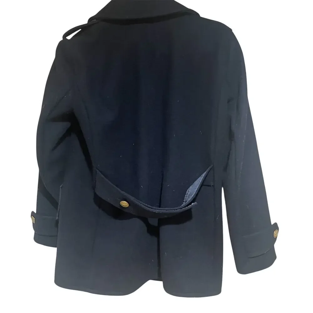 Ralph Lauren wool peacoat with gold buttons - Picture 2 of 9